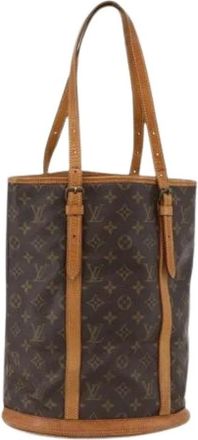 Louis Vuitton Pre-owned Bucket Bags, female, Brown, Size: ONE SIZE Pre-owned Vintage Bucket Bag