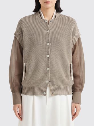 Brunello Cucinelli Cotton Bomber Jacket