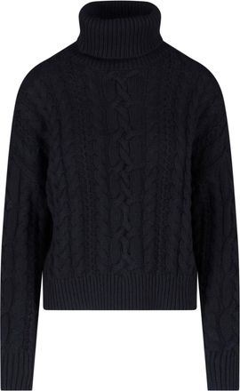 Lauren Ralph Lauren Dolcevita In Cotone A Trecce