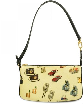 Louis Vuitton Multi-Color White Pouch (Pre-Owned)