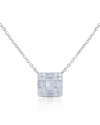 Diana M. Jewels 14K 0.38 Ct. Tw. Diamond Necklace