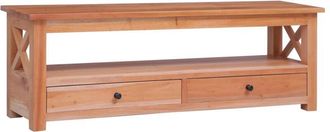 vidaXL Tv Cabinet 120x30x40 cm Solid Mahogany Wood Vidaxl