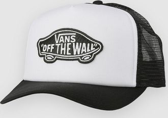 Vans Classic Patch Curved Bill Trucker Cap white