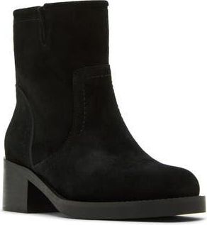 Blondo Cassadie Waterproof Bootie in Black Suede at Nordstrom Rack, Size 9.5