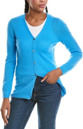 N.Peal N.Peal Gauzy V-Neck 100% Cashmere Cardigan