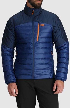 Outdoor Research Helium 800 Fill Power Down Jacket in Cenote at Nordstrom, Size Xxx-Large