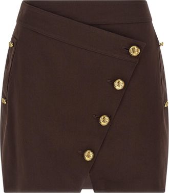 Elisabetta Franchi Jewel-knopenrok