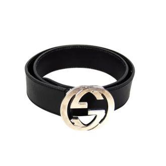 Gucci Pre-owned Belts, female, Black, Size: ONE SIZE Pre-owned Leather belts