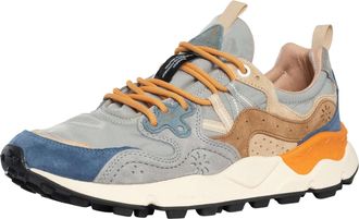 Flower Mountain Yamano Su&egrave;de Sneakers, Grijs