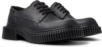 Camper Pix Plain Toe Derby in Black at Nordstrom, Size 42