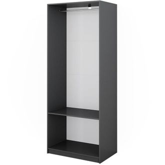 Vicco Armario Elmo, Antracita, 80 X 200 Cm Vicco