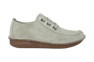 Clarks Funny Dream - Womens lace-up Shoe - Size 4.5 (UK) 37.5 (EU) Green