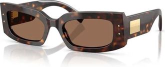 Dolce & Gabbana Dames, Accessoires, Bruin, Maat: 55 MM