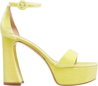 Gianvito Rossi Dames, Schoenen, Geel, Maat: 37 1/2 EU Leer