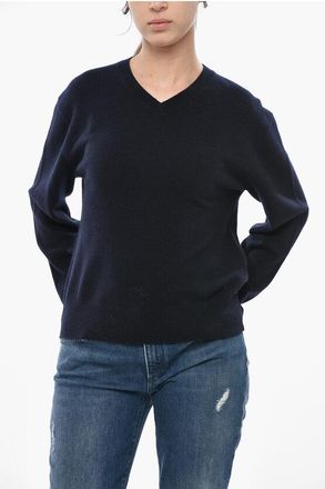 Toteme Pure Cashmere Sweater With V-Neck size M