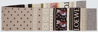 Loewe x Louis Wain - Sciarpa Anagram in jacquard