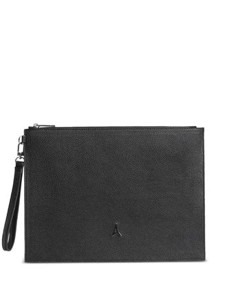 Mani&egrave;re De Voir Eiffel-logo detachable-strap laptop case - Black