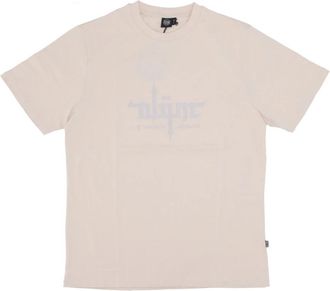 Dolly Noire Dlynr Chest Tee - Heren - T-shirts - Beige - XL - Katoen - Tops