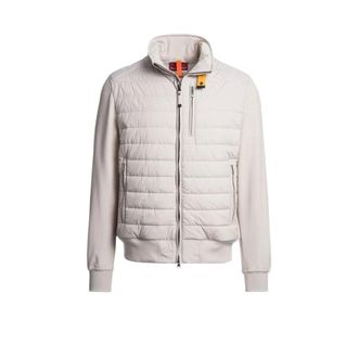 Parajumpers Bomber Jackets, male, Beige, Size: M Elliot Hybrid Sweat