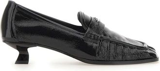 Diesel D-Amber Moc 30 - Dames - Pumps - Zwart - 37 EU - Leer - Schoenen