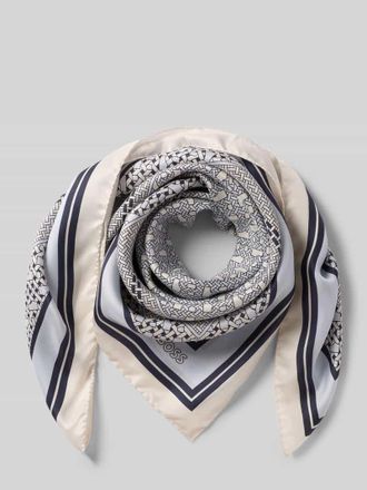 HUGO BOSS Schal aus reiner Seide Modell LAINY in Hellblau, Gr&ouml;&szlig;e 1