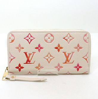 Louis Vuitton Monogram Empreinte Monogram Empreinte Leather Long Wallet (Bi-Fold) (Pre-Owned)