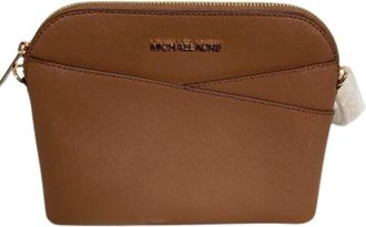 Michael Kors Pre-owned Cross Body Bags, female, Brown, Size: ONE SIZE Pre-owned JET SET Travel Chain Shoulder Bag