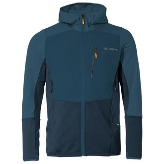 Vaude Monviso Hooded Grid Fleece Jacket Fleecejacke f&uuml;r Herren | blau