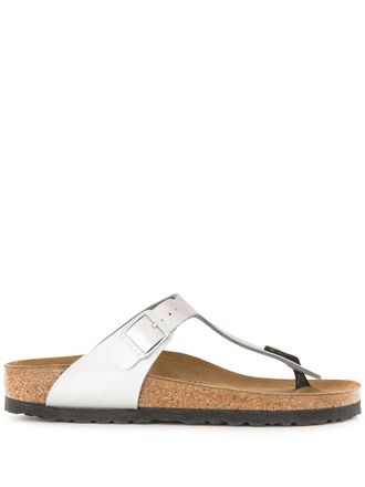 Birkenstock Sandali Gizeh - Argento