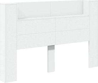 vidaXL Headboard White 160 x 16.5 x 103.5 cm Engineered Wood vidaXL