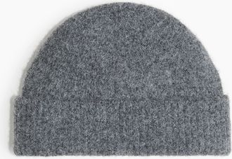 H&M Strickm&uuml;tze - Dunkelgraumeliert