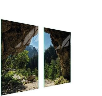 OEM Placa Protectora De Vidrio Para Estufa 75x52 &Aacute;rbol