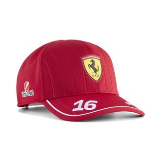 Puma Cappellino da baseball Leclerc Scuderia Ferrari HP, Accessori, Rosso, OSFA