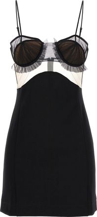 Nensi Dojaka Explosive Flower Bra Dress