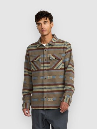 Rvca Dayshift Blanket Flannel Hemd