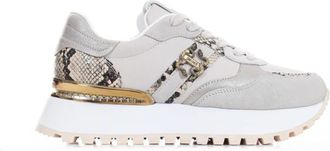 Just Cavalli Sneakers - Dames - Sneakers - Grijs - 37 EU - Leer - Schoenen