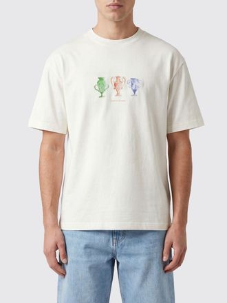 Dr&ocirc;le de Monsieur Dr&ocirc;le de Monsieur T-shirt in cotone con stampa grafica e logo vintage