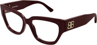 Balenciaga Authentieke Bril met Topkwaliteit - unisex - Brillen - Rood - 53 MM - Accessoires