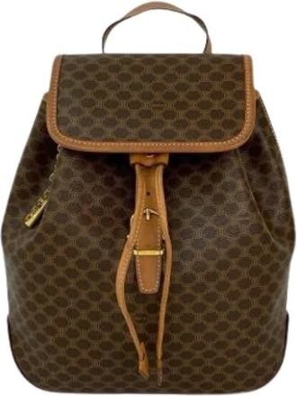 Celine Pre-owned Backpacks, female, Brown, Size: ONE SIZE Pre-owned Vintage Backpack