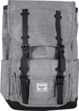 Herschel Grijze Little America Mid Rugzak - Heren - Rugzakken - Grijs - ONE Size - Polyester - Tassen