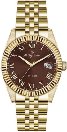 Mathey-Tissot Quartz Dark Brown Dial Ladies Watch H250954B-D