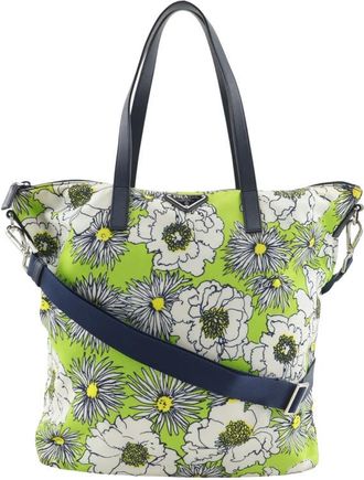 Prada Pre-owned Prada Tessuto Stampato Satchel Ladies VSEXO8Z6SHIA6WIA
