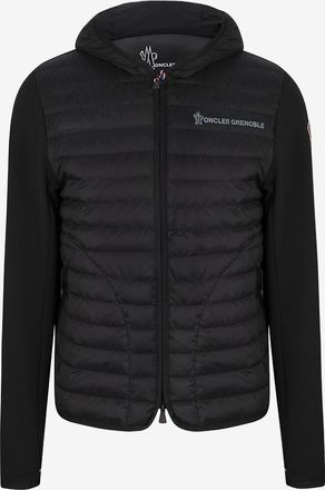 Moncler Kapuzensweatjacke mit Daunenteilen Day-Namic