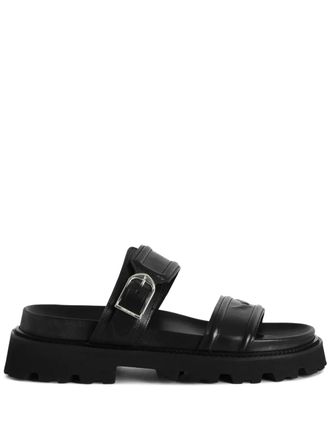 Zadig&Voltaire Ride leather sandals - women - Leather - 40 - Black