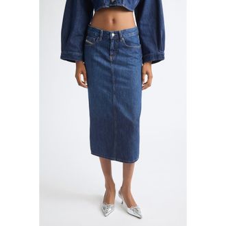 Diesel De-Skye-D Denim Pencil Skirt at Nordstrom, Size 28