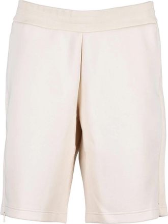 Emporio Armani Bermuda In Felpa - Heren - Korte Broeken - Wit - XL - Katoen - Korte Broeken