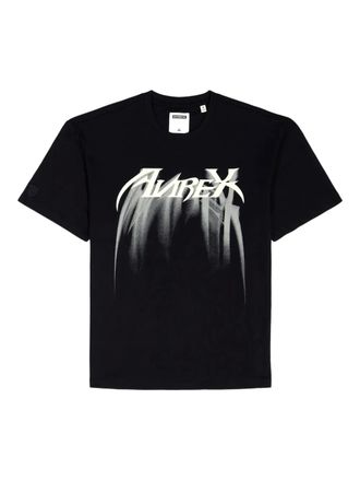 Avirex logo T-shirt - Black