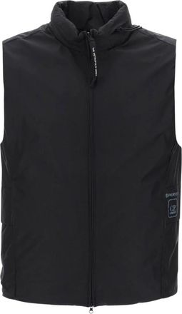 C.P. Company Stijlvol Vest - Heren - Bodywarmers - Zwart - M - Jassen