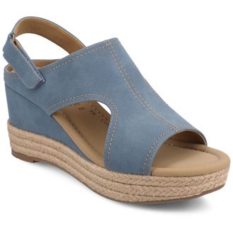 Journee Collection Women & apos;s Rayleigh Espadrille Wedges