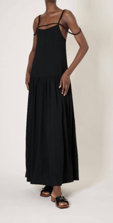 Ghospell Castle Maxi Dress In Black
